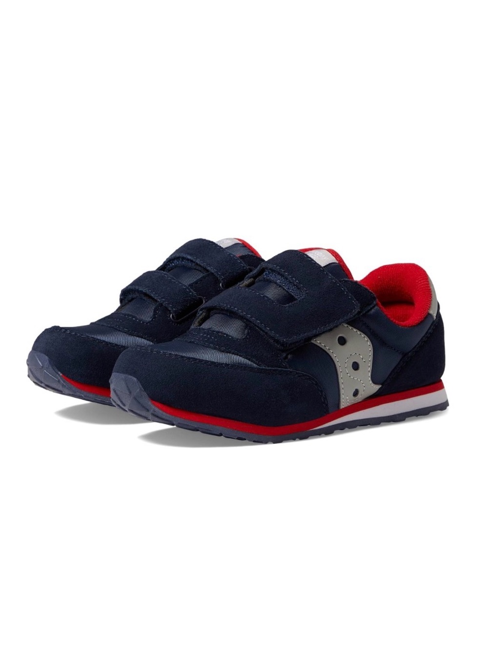Saucony Originals Boys Baby Jazz HL Sneakers Navy/Gray/Red - Size 11 M Toddler